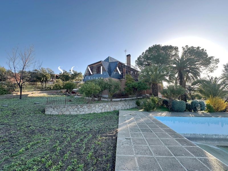 Detached Villa for sale Batres, Madrid. Ref: 2356. Scala Properties 
