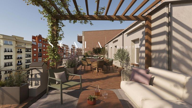 Photo of 1-bed penthouse with terrace in Almagro, Chamberí