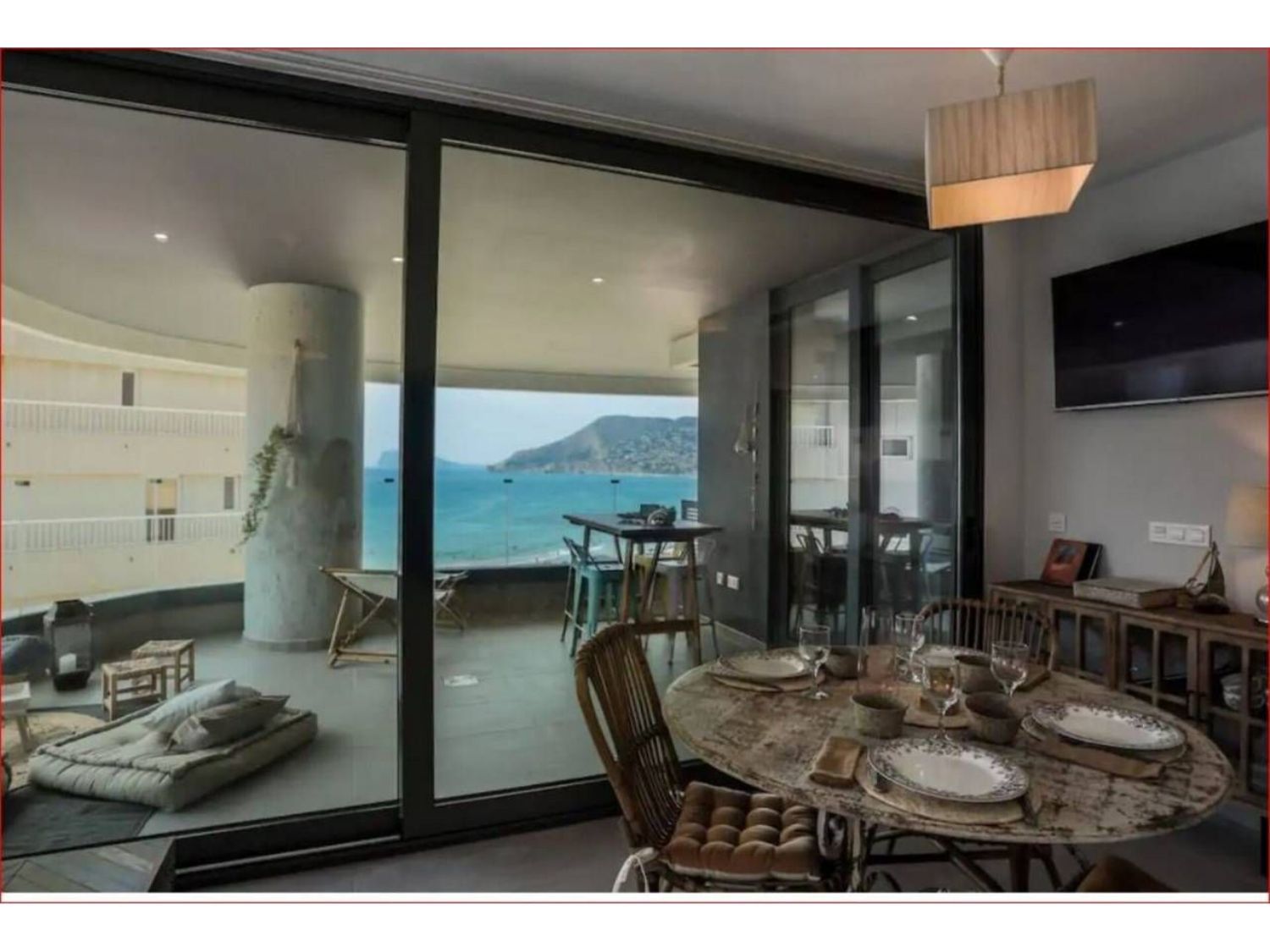 Apartment for sale on the seafront on Arenal-Bol Beach, in Calpe
