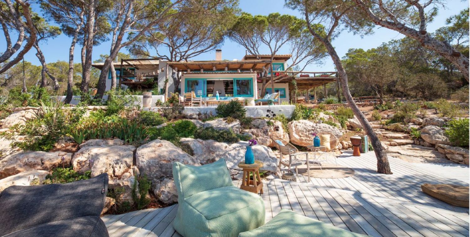 Casa en venta en primera línea de mar en el Pilar de la Mola, en Formentera