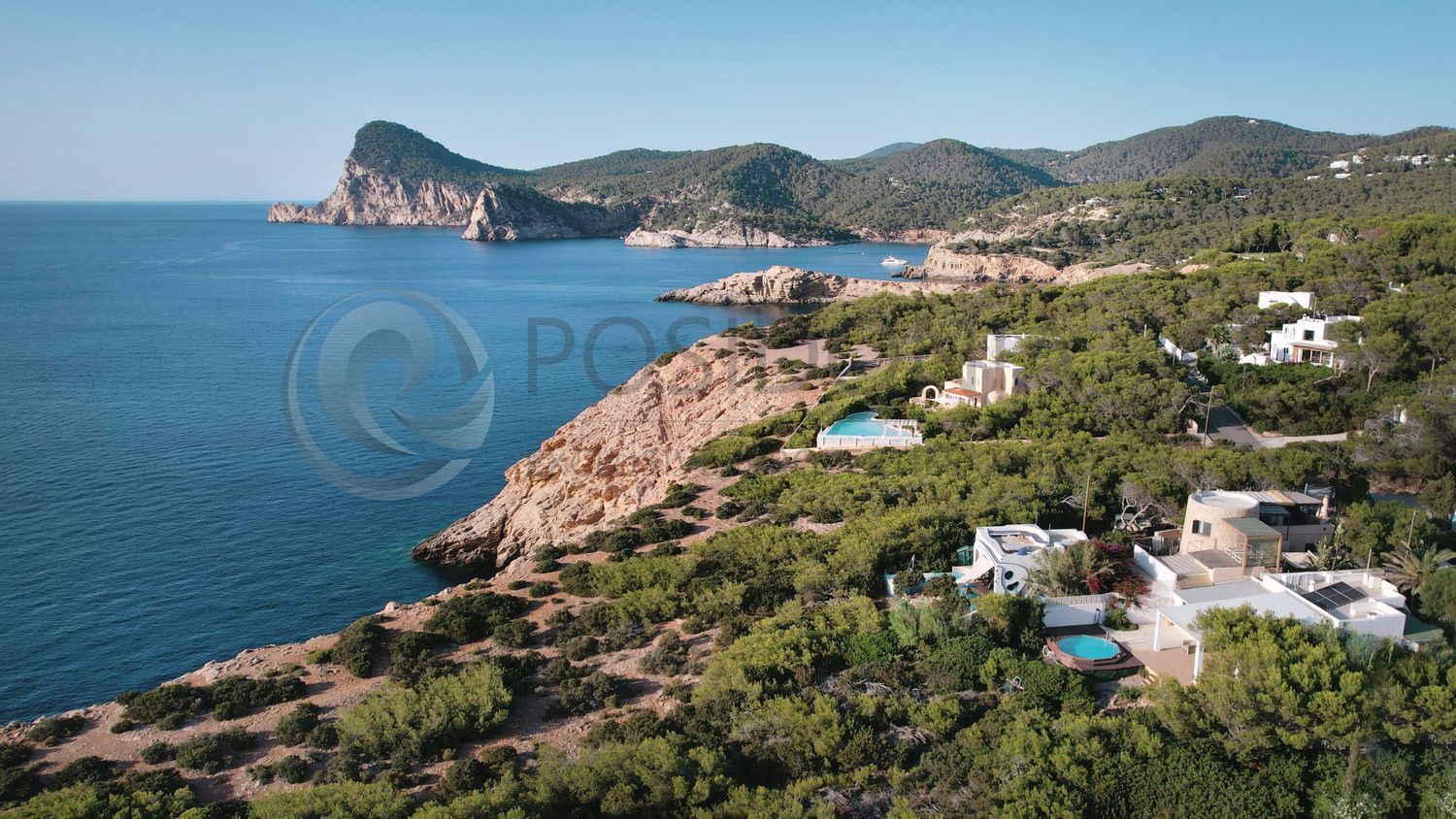 House for sale on the seafront in Cap Negret, in Ibiza