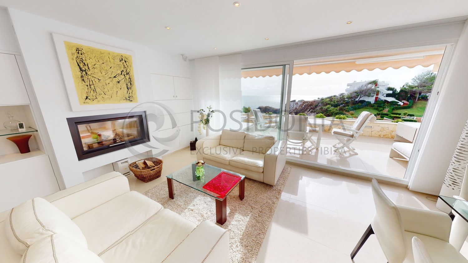 Penthouse à vendre en bord de mer à Santa Eulalia del Río, à Ibiza