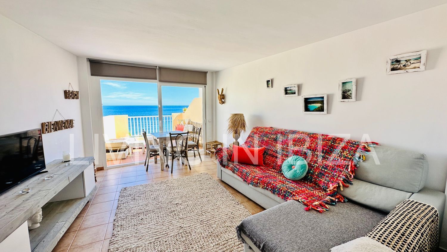 Penthouse for sale on the seafront in Es Canar, in Ibiza