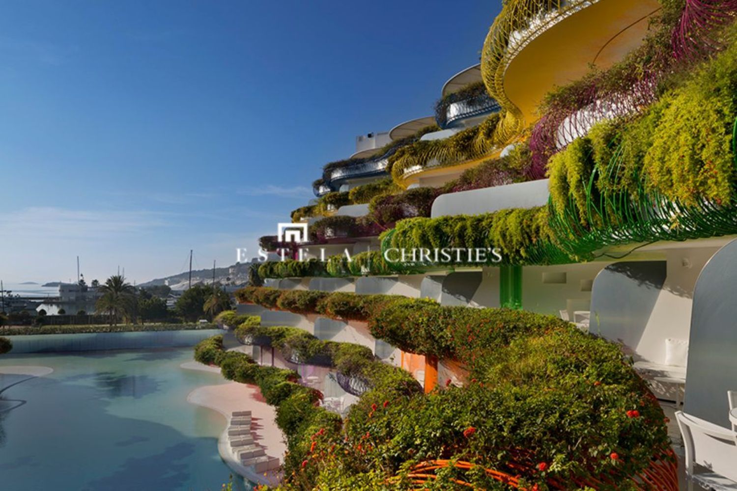 Apartment for sale in first sea line in Marina Botafoc, in Ibiza