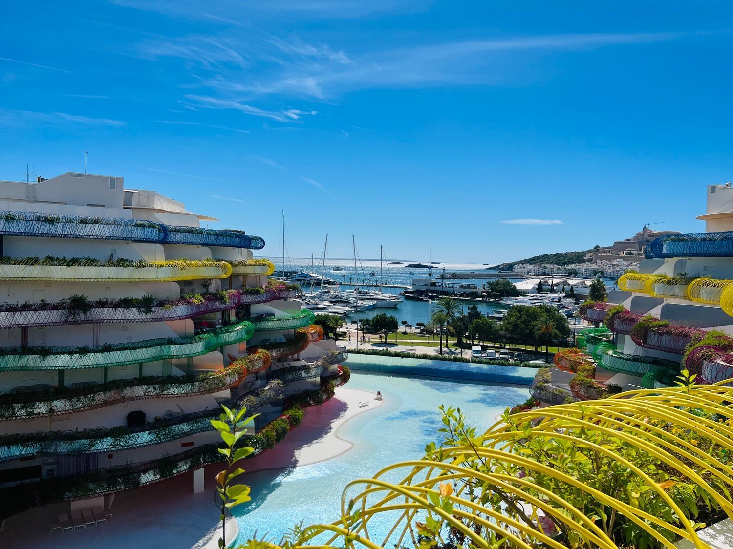 Flat for sale on the seafront in Marina Botafoc, in Ibiza