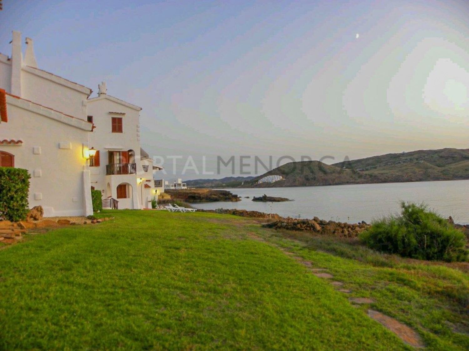 Flat for sale on the seafront in Fornells, in Menorca, Spain