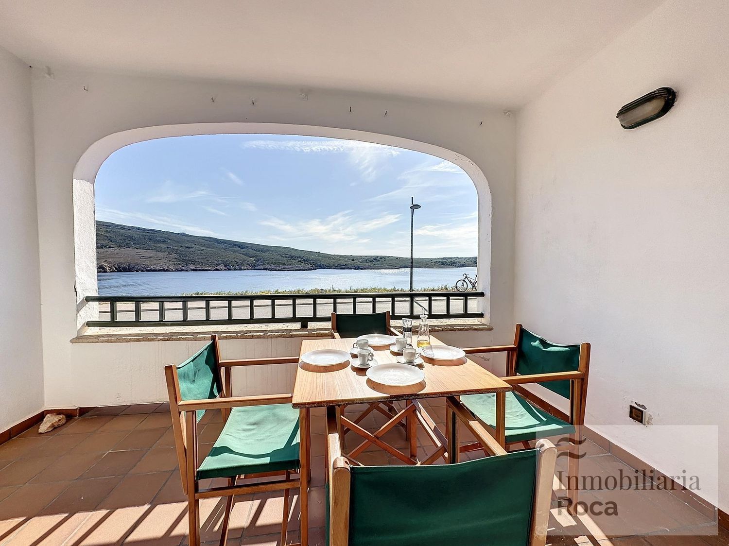 Duplex for sale in first sea line in Calle Tramuntana, in Fornells
