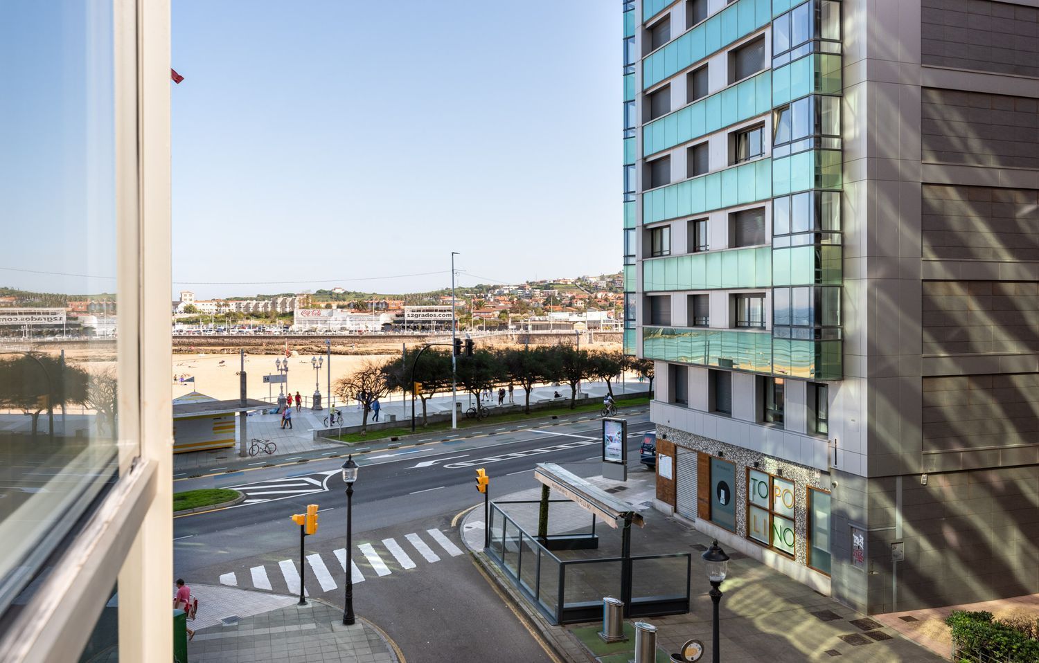 Apartamento en venta en primera línea de mar en San Lorenzo, en Gijón
