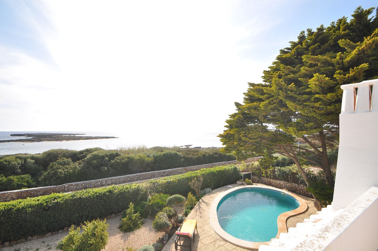 Villa for sale in first sea line in Sant Lluís, in Menorca, Spain