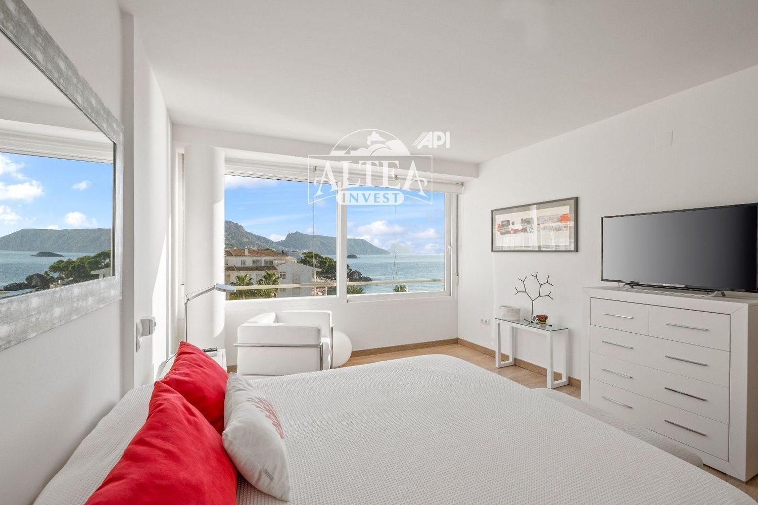 Dúplex en venta en primera línea de mar en Cap-negret, en Altea