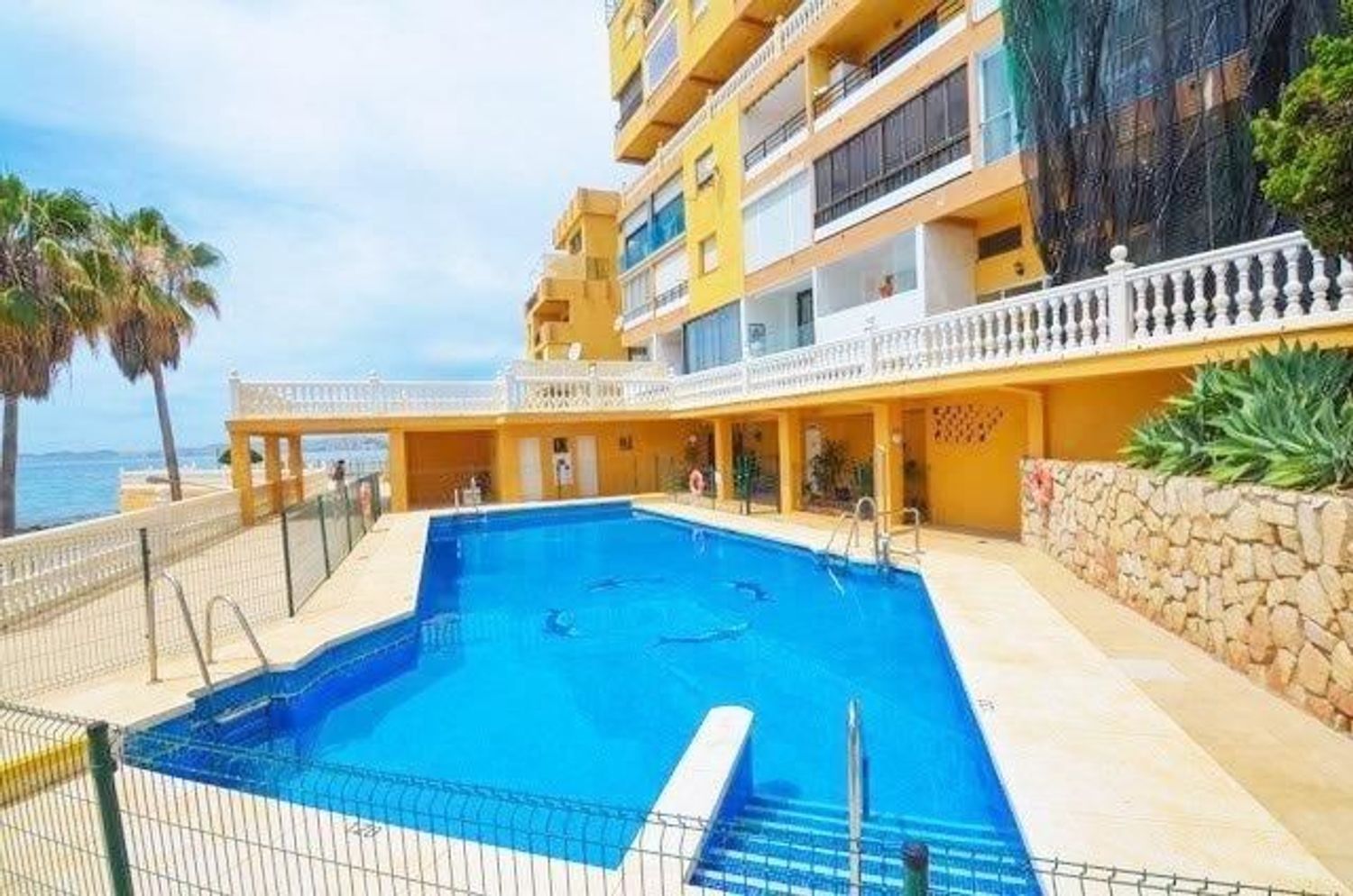 Duplex for sale on the seafront on the Costa del Sol highway, in Benalmadena