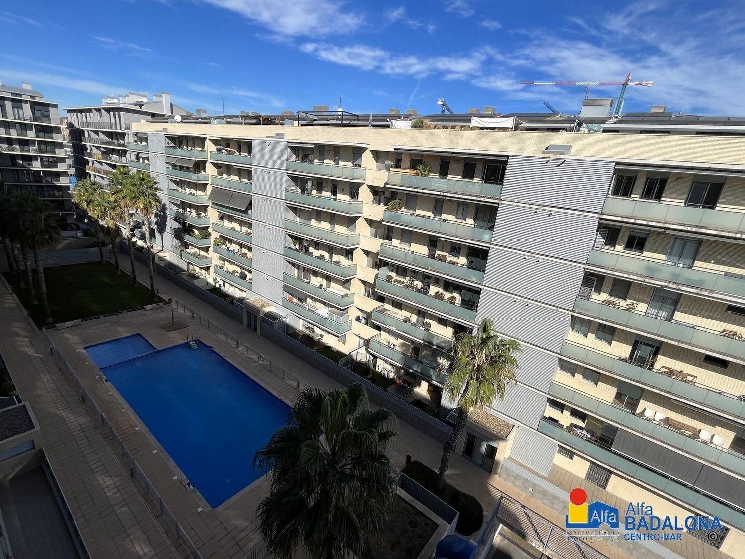 Duplex for sale on the seafront on Paseo Del Mare Nostrum, in Badalona