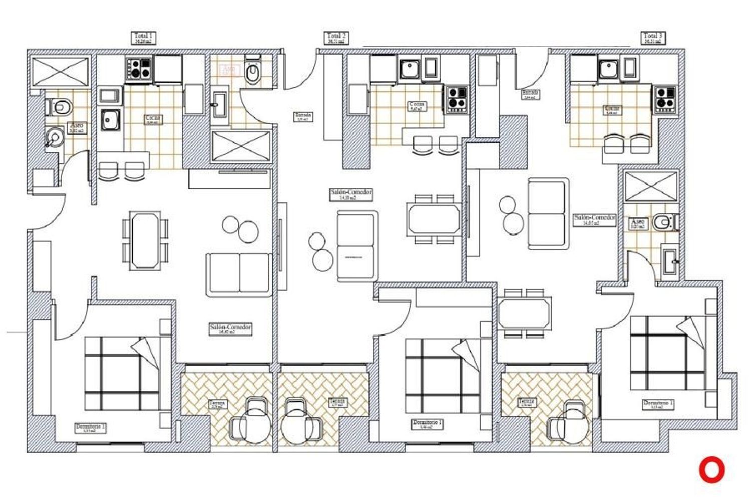 Apartamento para comprar, em primeira linha de mar no Paseo San Cristóbal, em Almuñecar.