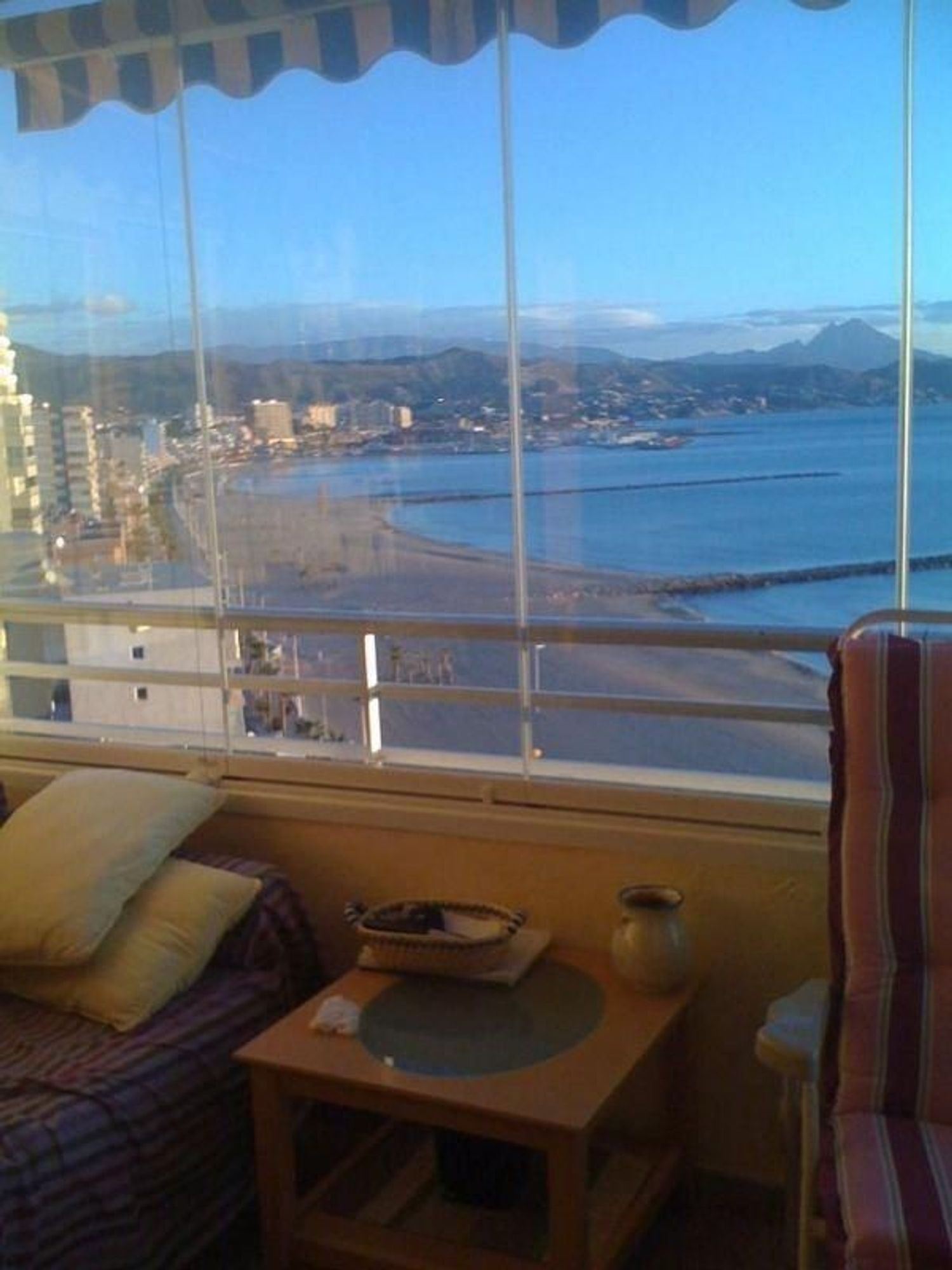 Apartment for sale, in first line of sea in Campello Playa, in El Campello.