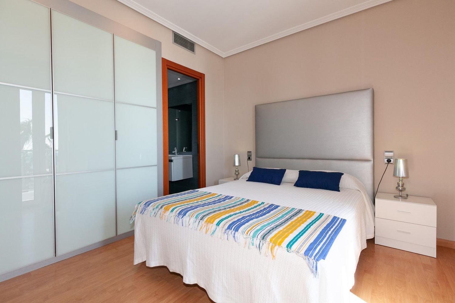 Apartment for sale, in first line of sea in Paseo de Miramar, in Salou.