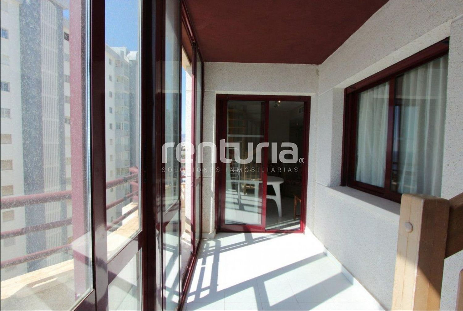 Penthouse for sale, in first line of sea in Playa de la Fossa, in Calpe.