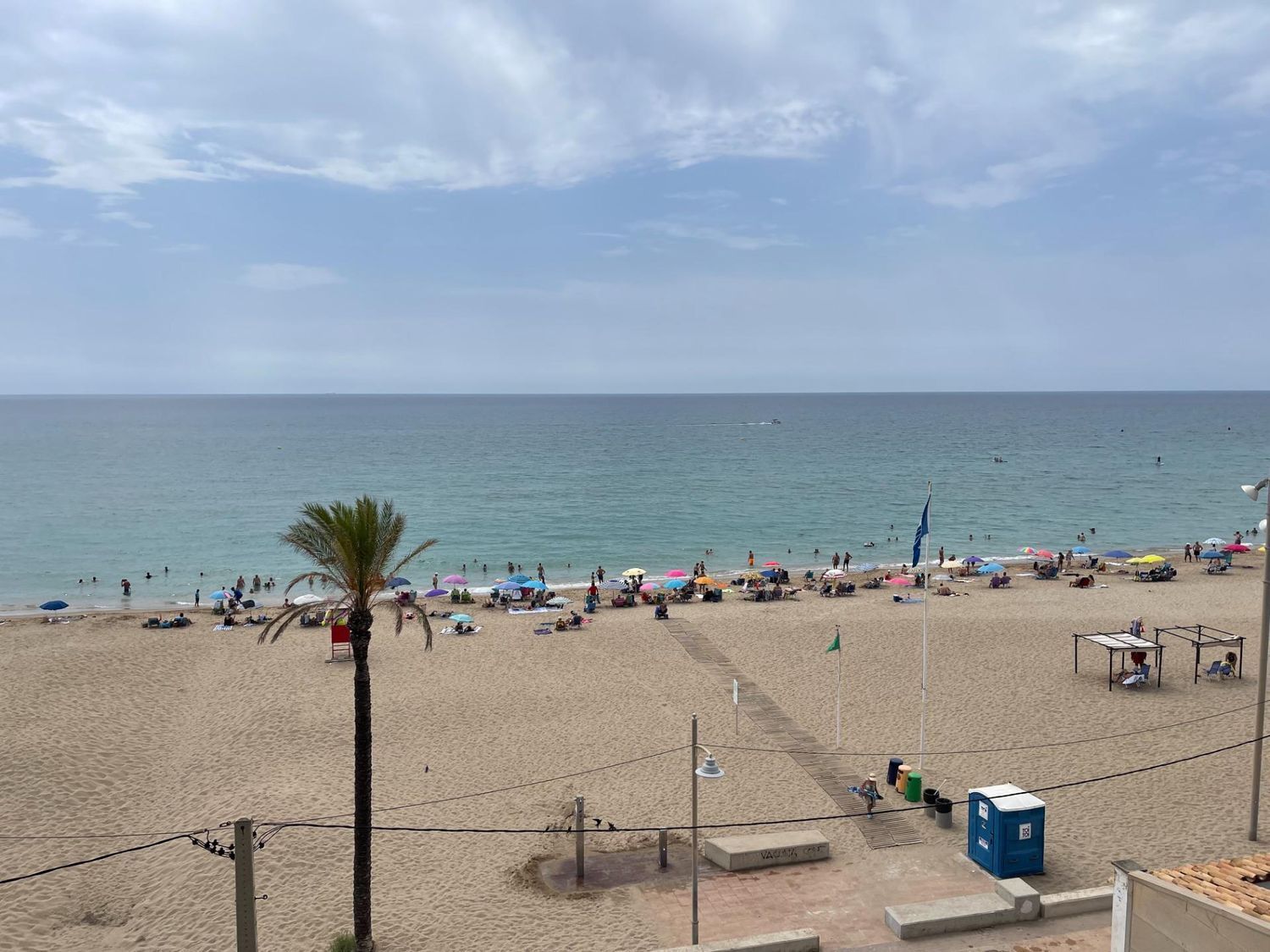 Duplex for sale, in first line of sea in Avenida Palfuriana, in El Vendrell.