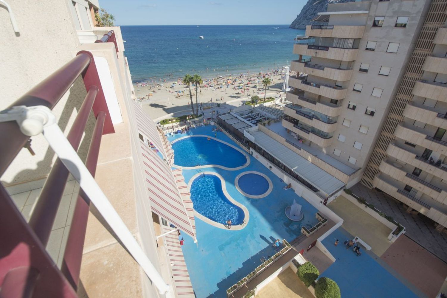 Penthouse for sale, in first line of sea in Avenida Juan Carlos I, in Calpe.