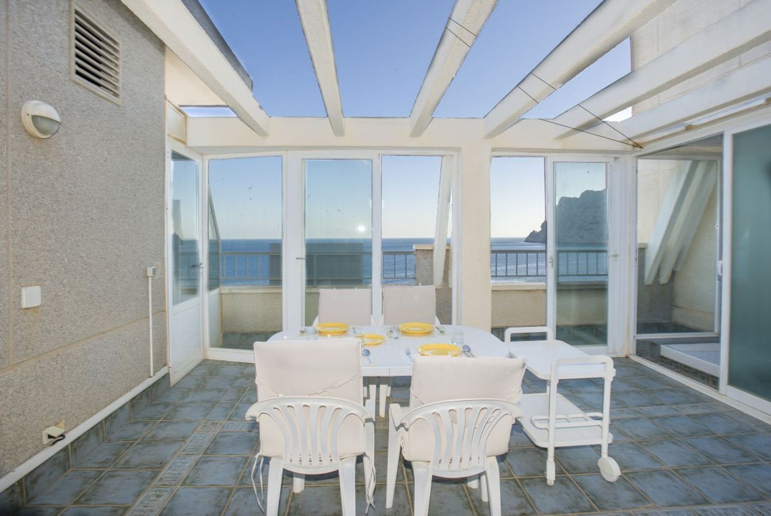 Penthouse for sale, in first sea line in Calle Traumuntana, in Calpe.