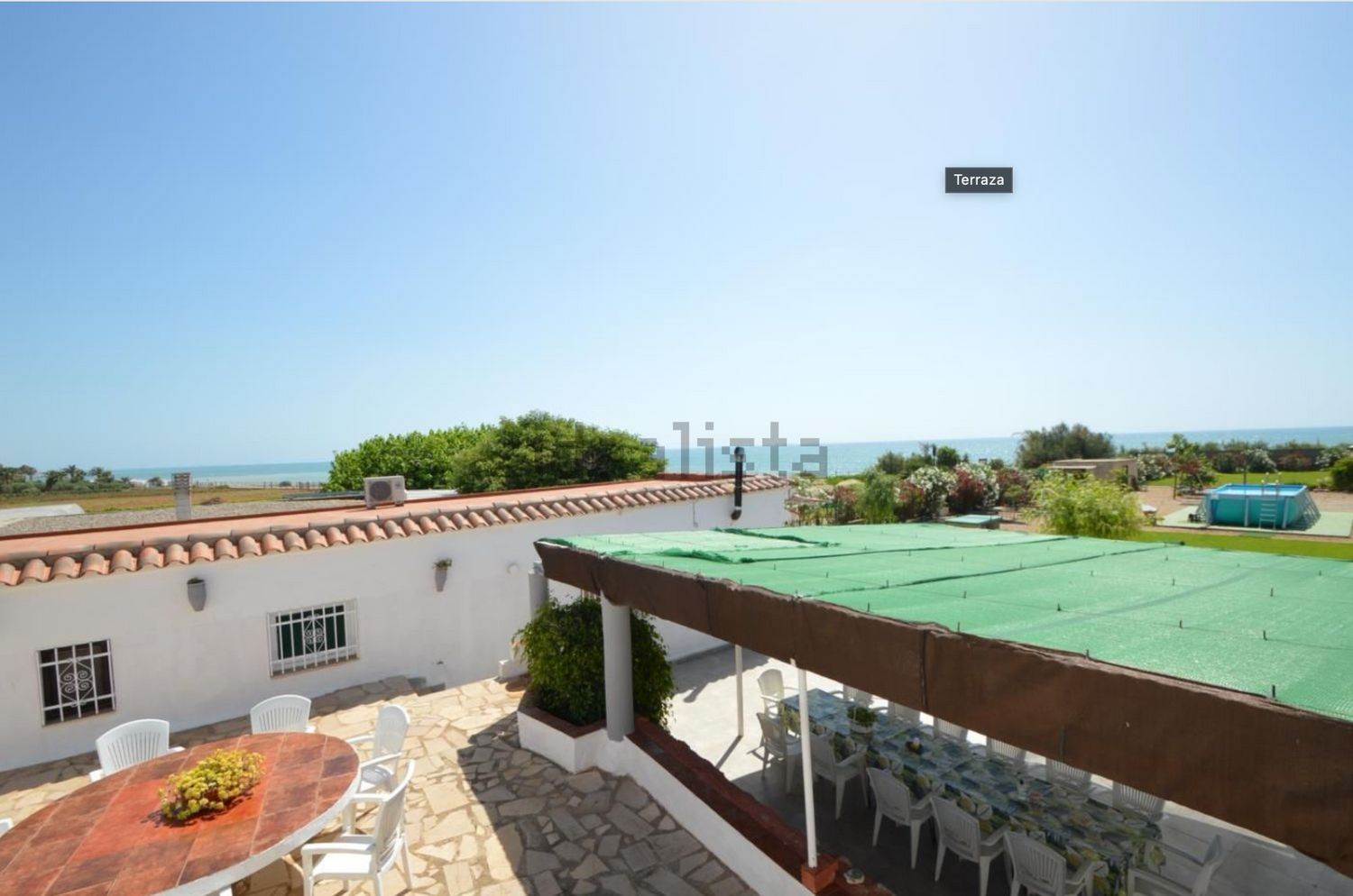 Rural house for sale, in first line of sea in Partida el Camaril, in Alcanar.