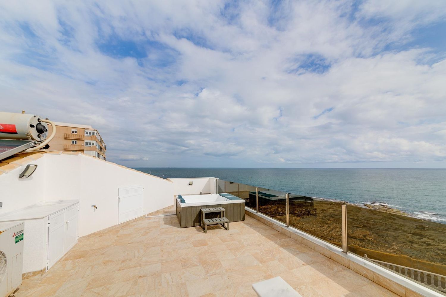 House for sale, in first line of sea in torre del moro, in Torrevieja.