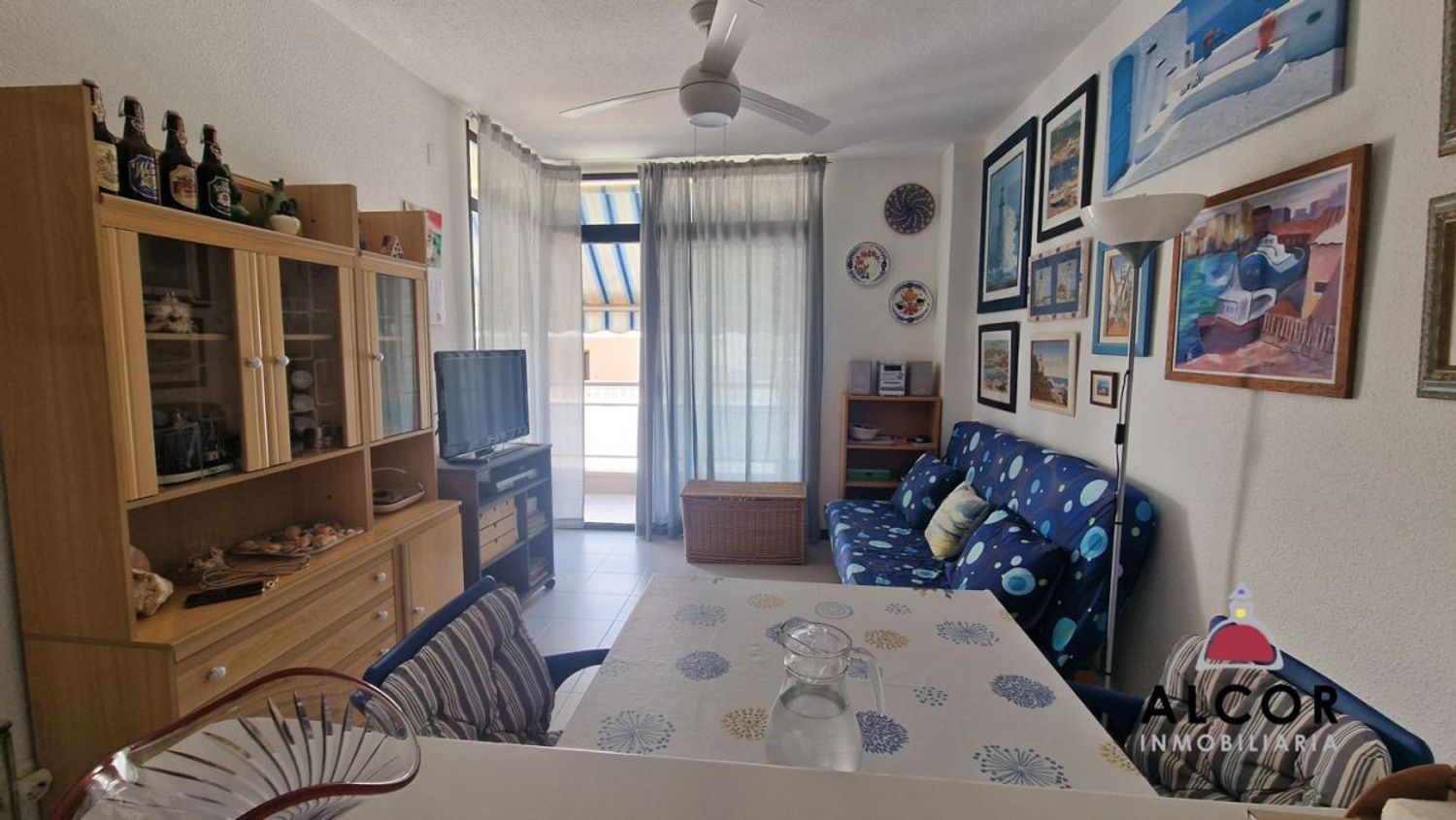 Apartment for sale, in first line of sea in Avendida del papa Luna, in Peñiscola.