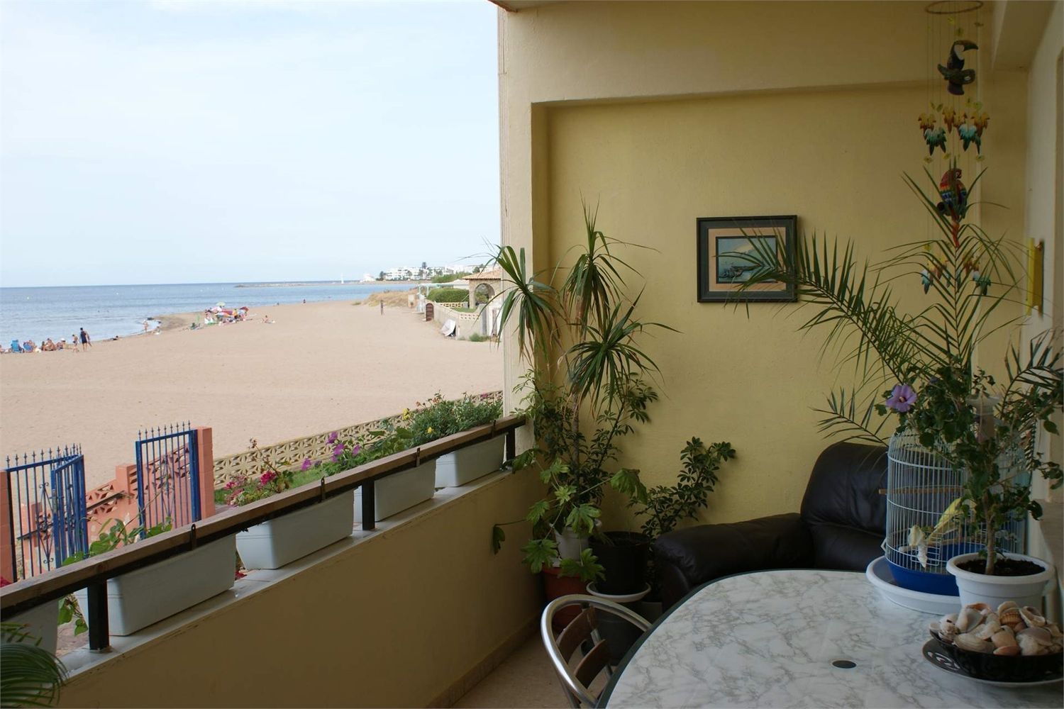 Apartment for sale, in first line of sea in Llac Tiberíades street, in Denia.