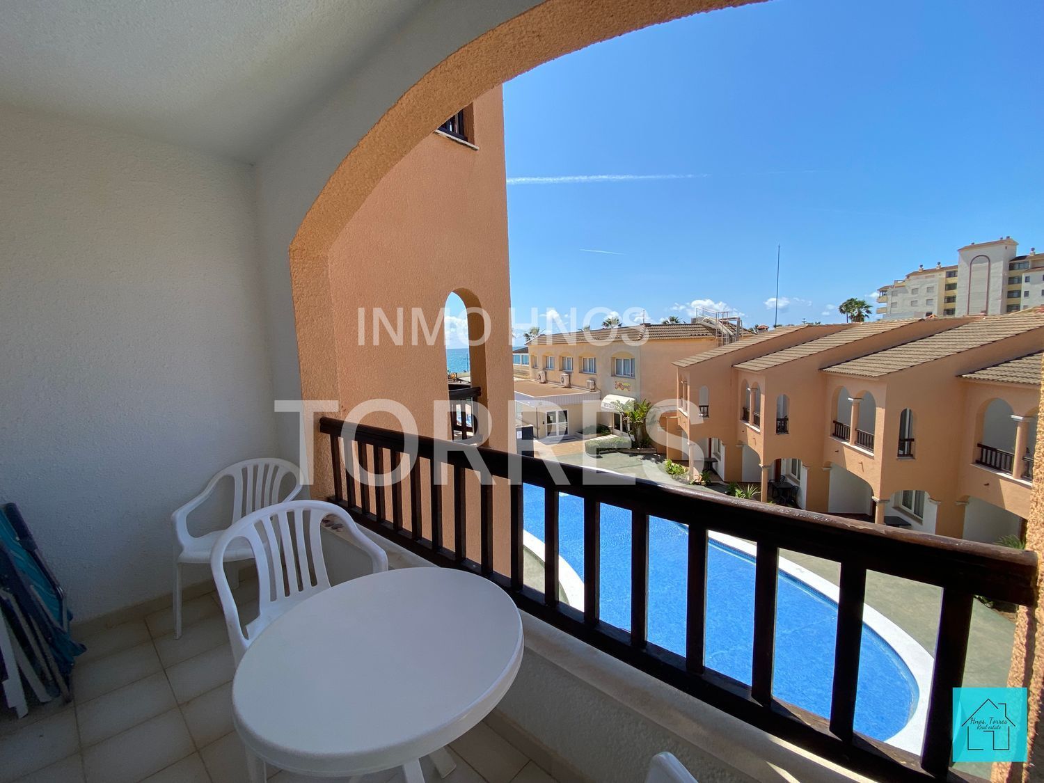 Duplex for sale, in first line of sea in Avenida Papa Luna, in Peñiscola.