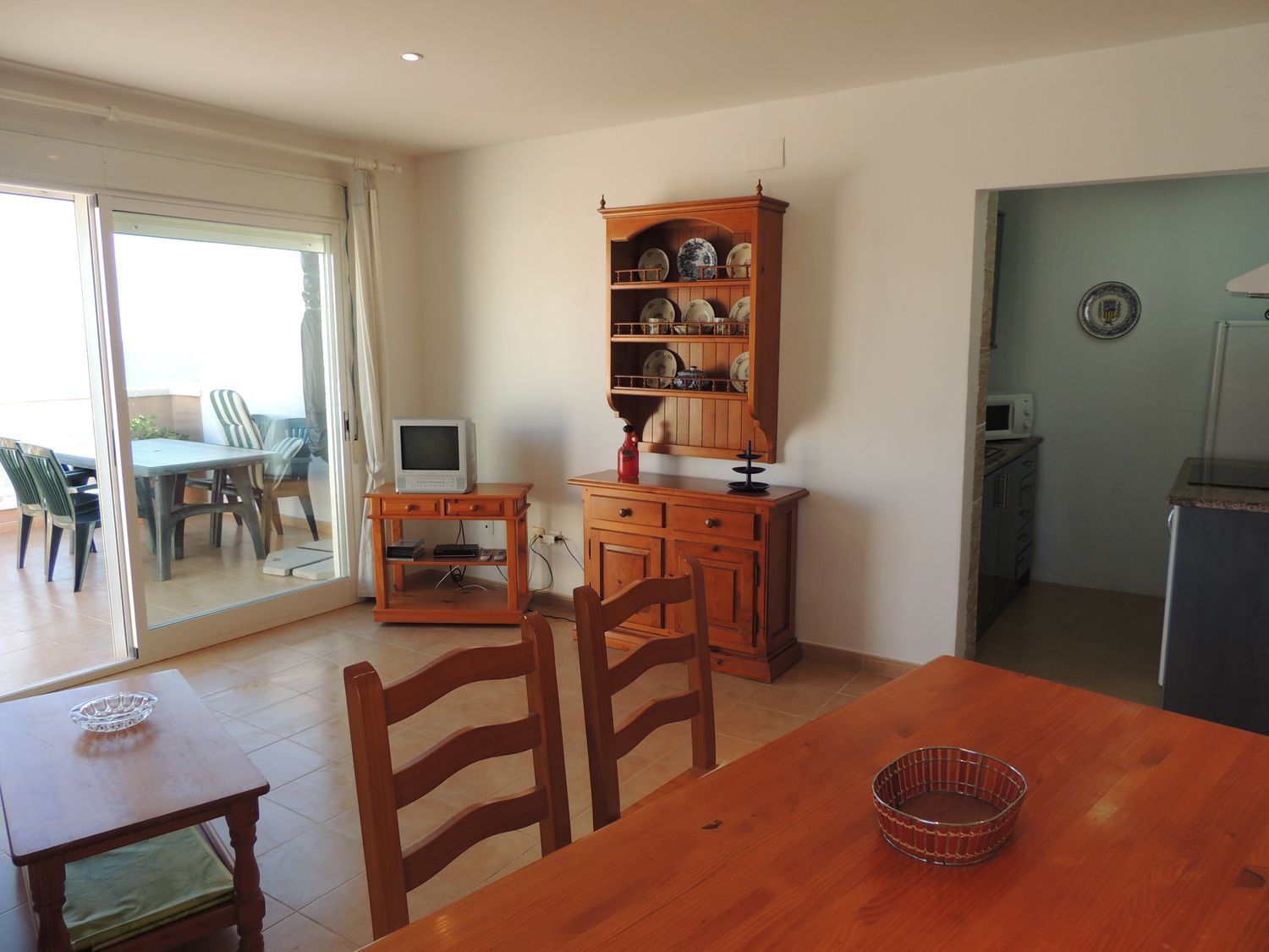 Penthouse for sale, in first line of sea in Cala Puerto Azul, in Peñiscola.