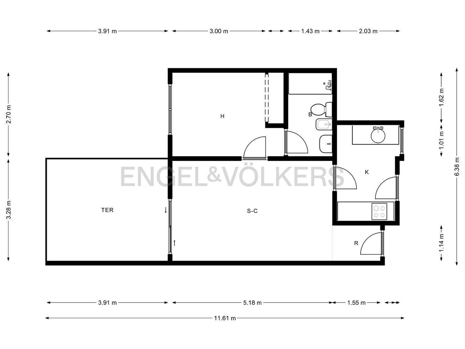 Piso en venta, en primera linea de mar en Playa Norte, en Peñiscola.