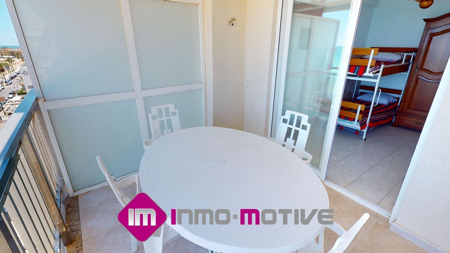 Apartment for sale, in first line of sea in Avenida del papa Luna, in Peñiscola.