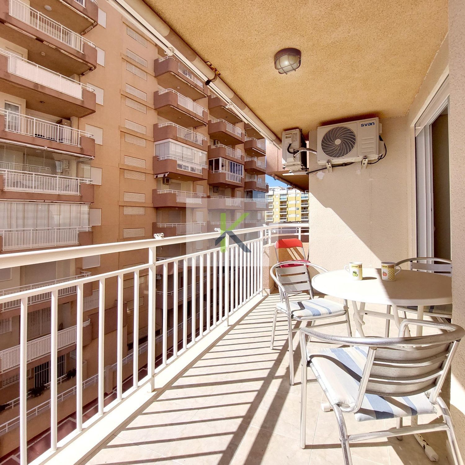 Apartment for sale, in first line of sea in Playa Morro de Gos, in Oropesa de Mar.