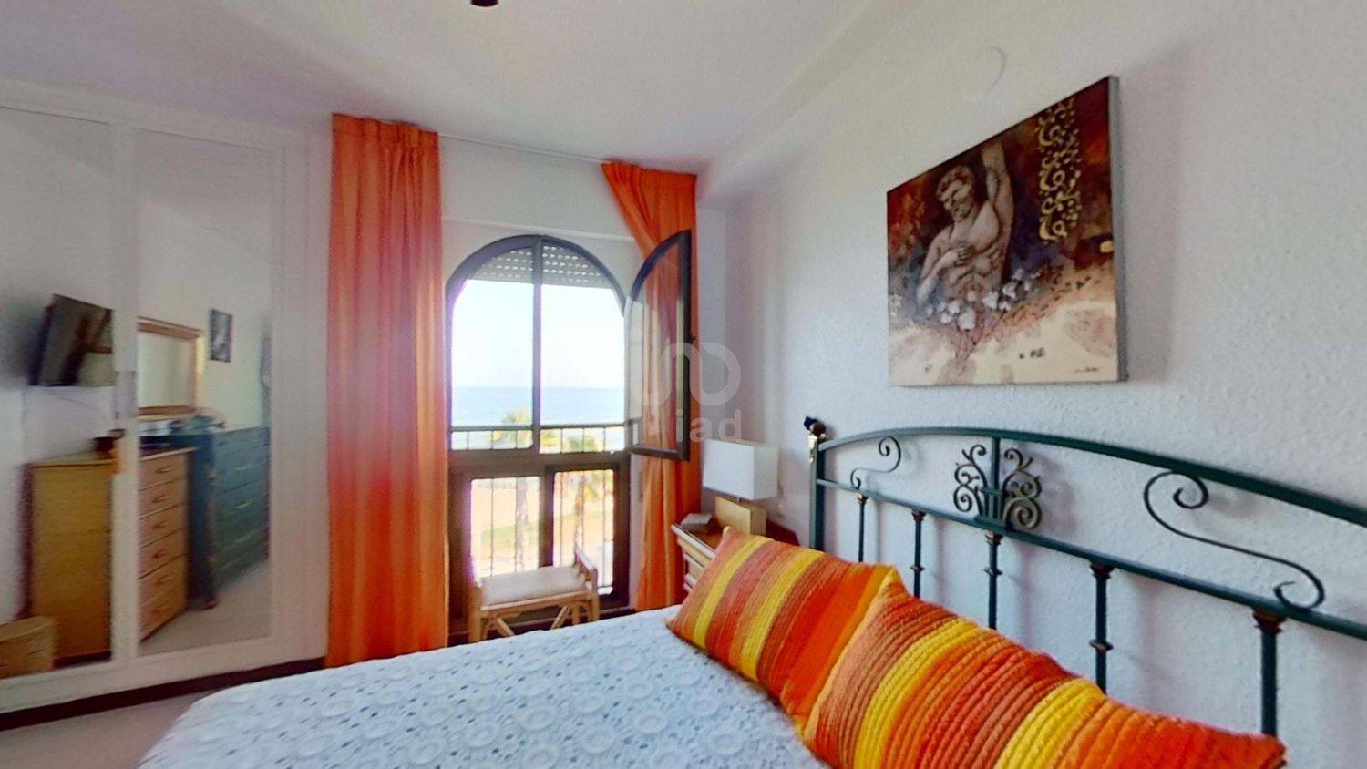 Duplex for sale, in first line of sea in Barrio Balneario, in Oropesa del Mar.