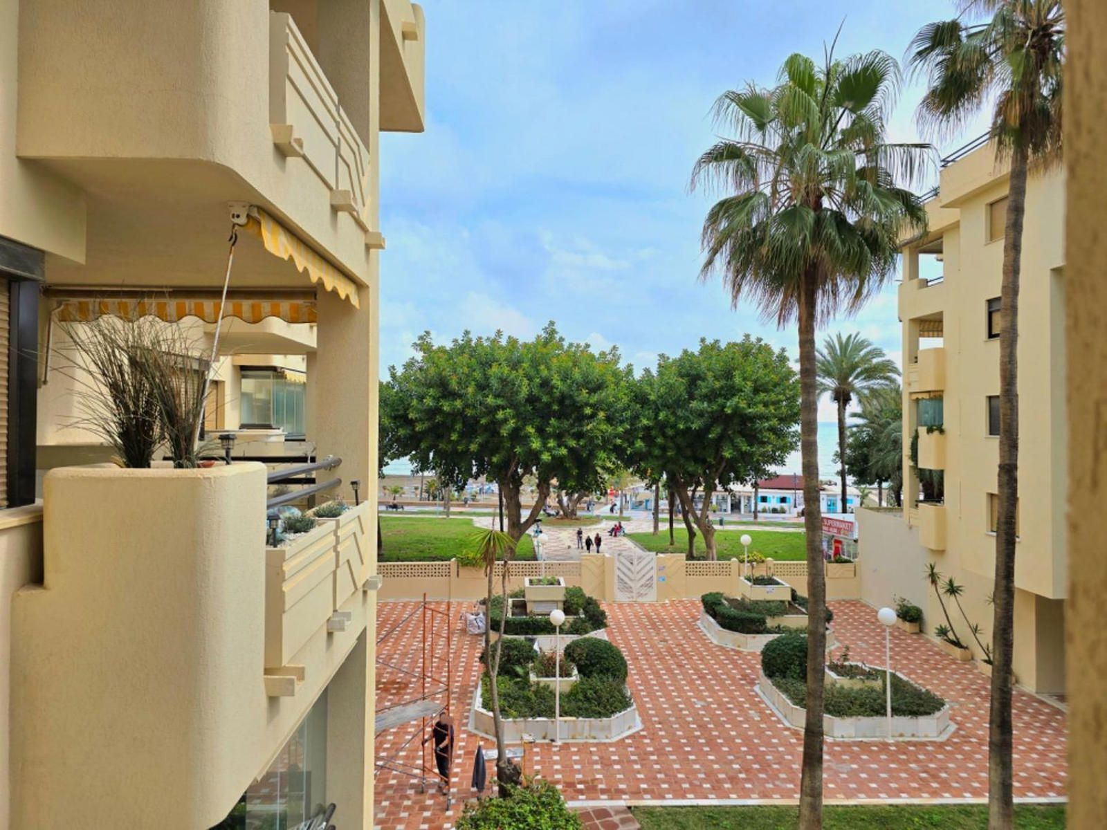 La primera planta de la platja a Torremolinos