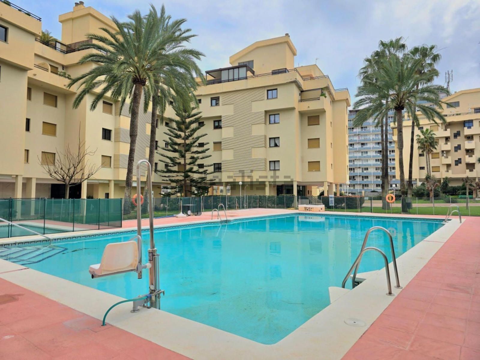 La primera planta de la platja a Torremolinos