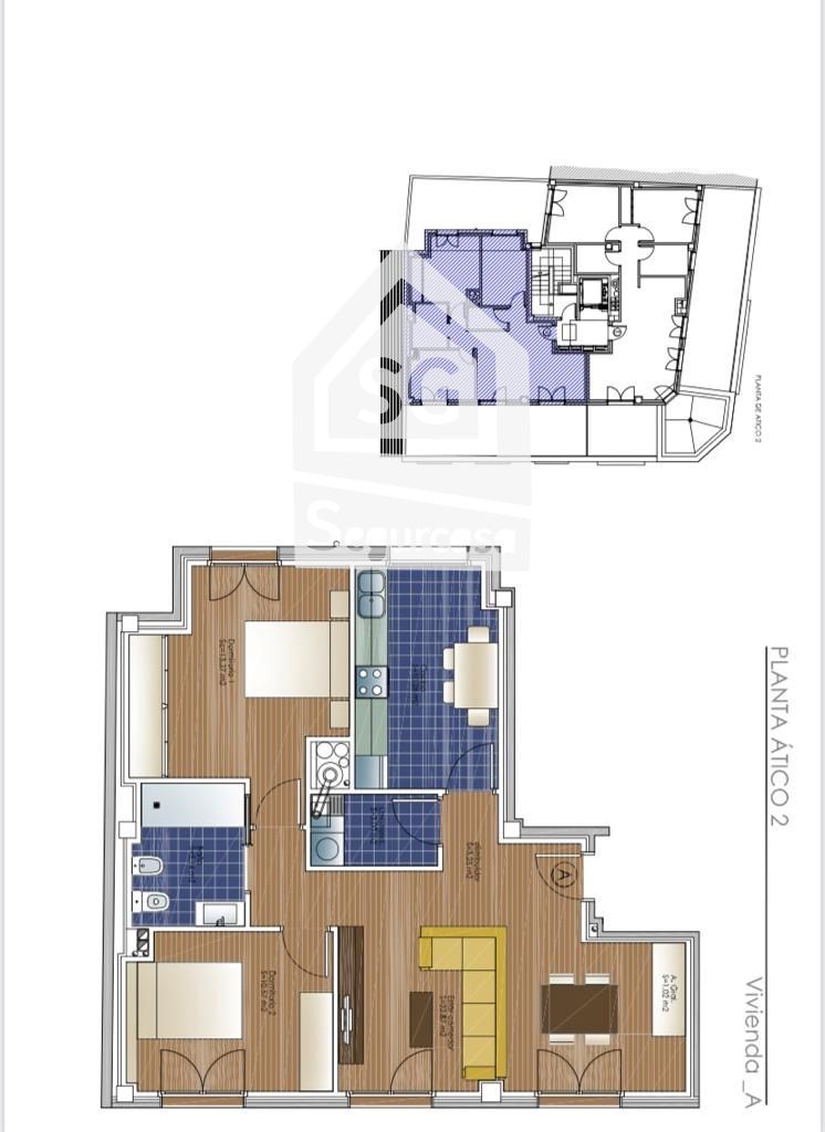 Ático en venta Ourense. Ref: 1236. Segurcasa Inmobiliaria
