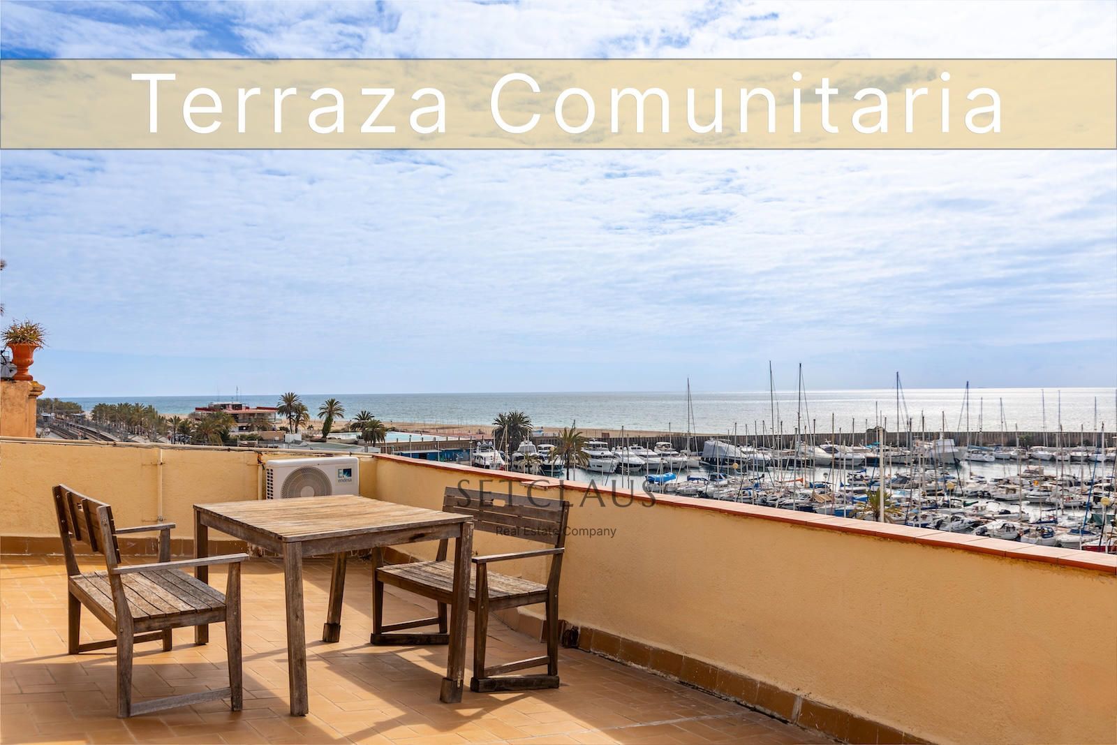 EL MASNOU. Primera línea de playa. 2 habitaciones, 1 baños, 135 m² vendidos.