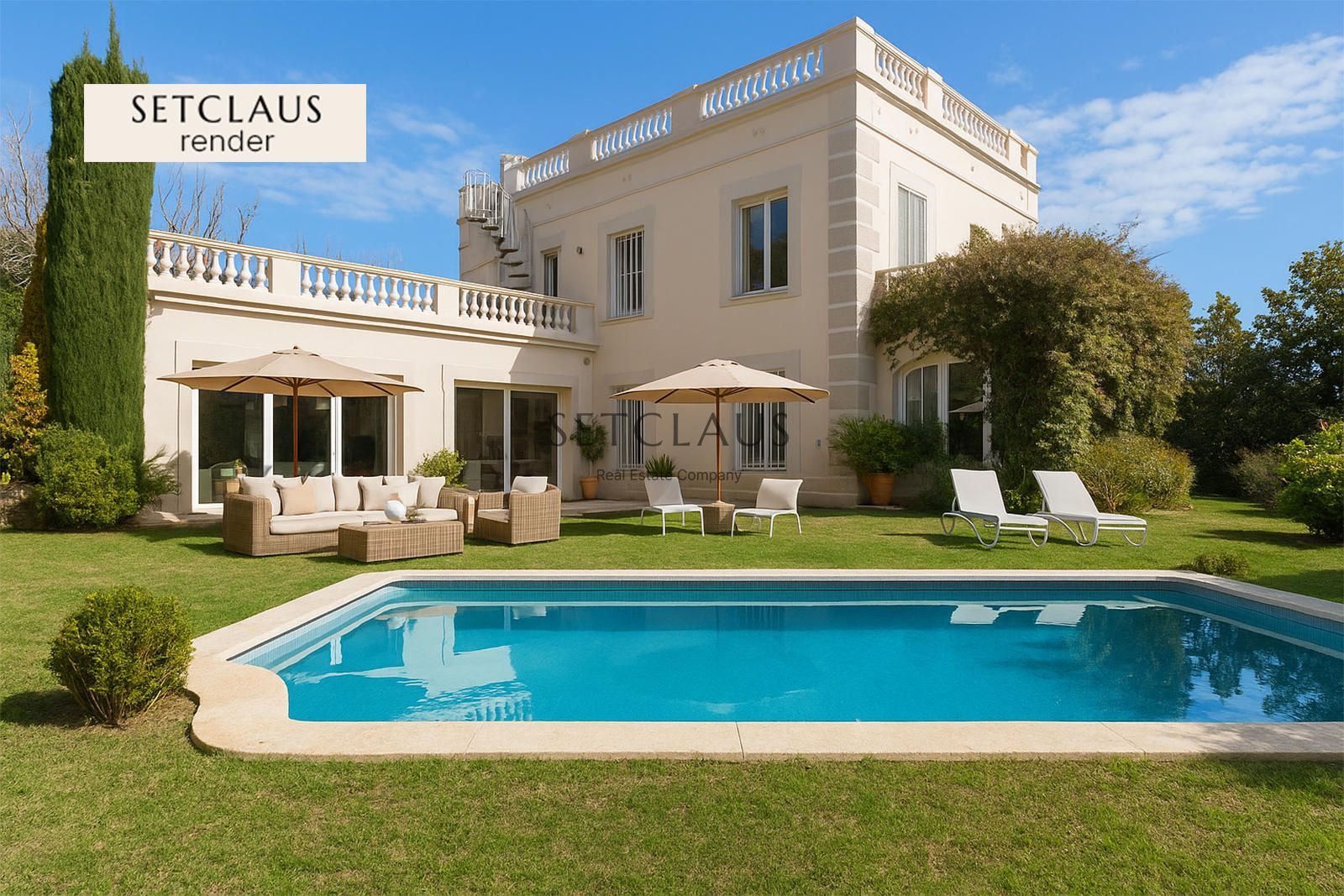EL MASNOU. Gran casa señorial con apartamento independiente. 7 habitaciones, 6 baños, 481 m² en venta.