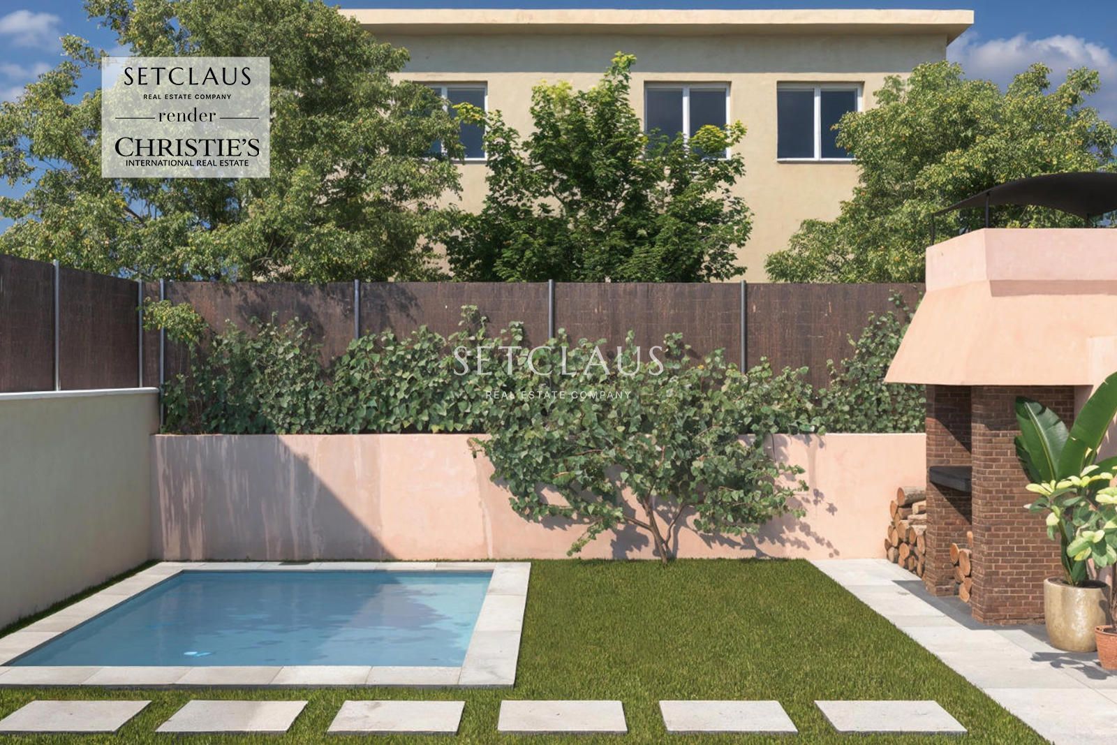 Comprar Casa pareada a estrenar con jardín  garaje y piscina en Can Sors (Alella) foto 10