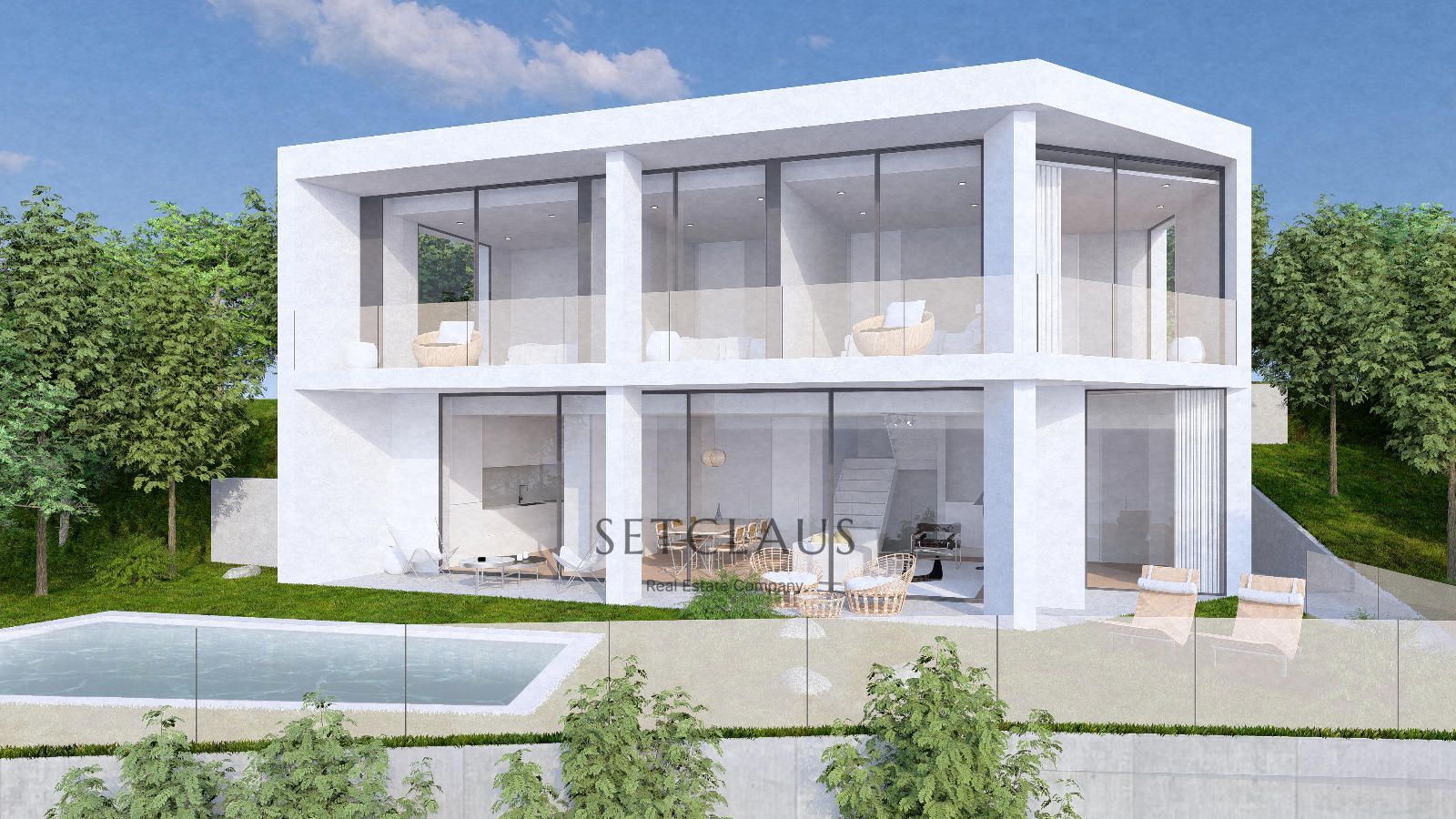 Inmueble Newly built villa in Premià de Dalt with swimming pool, lift and energy efficiency foto 5