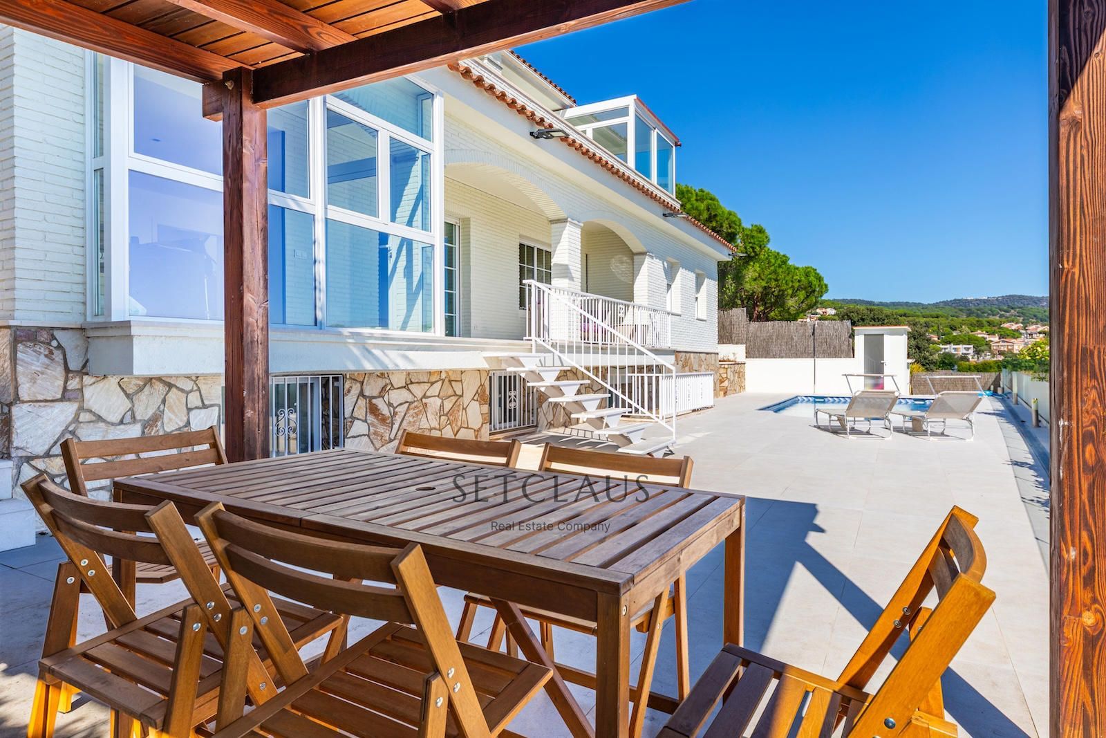 Inmueble Detached villa renovated in 2023 in Premià de Dalt with swimming pool and panoramic sea views foto 14