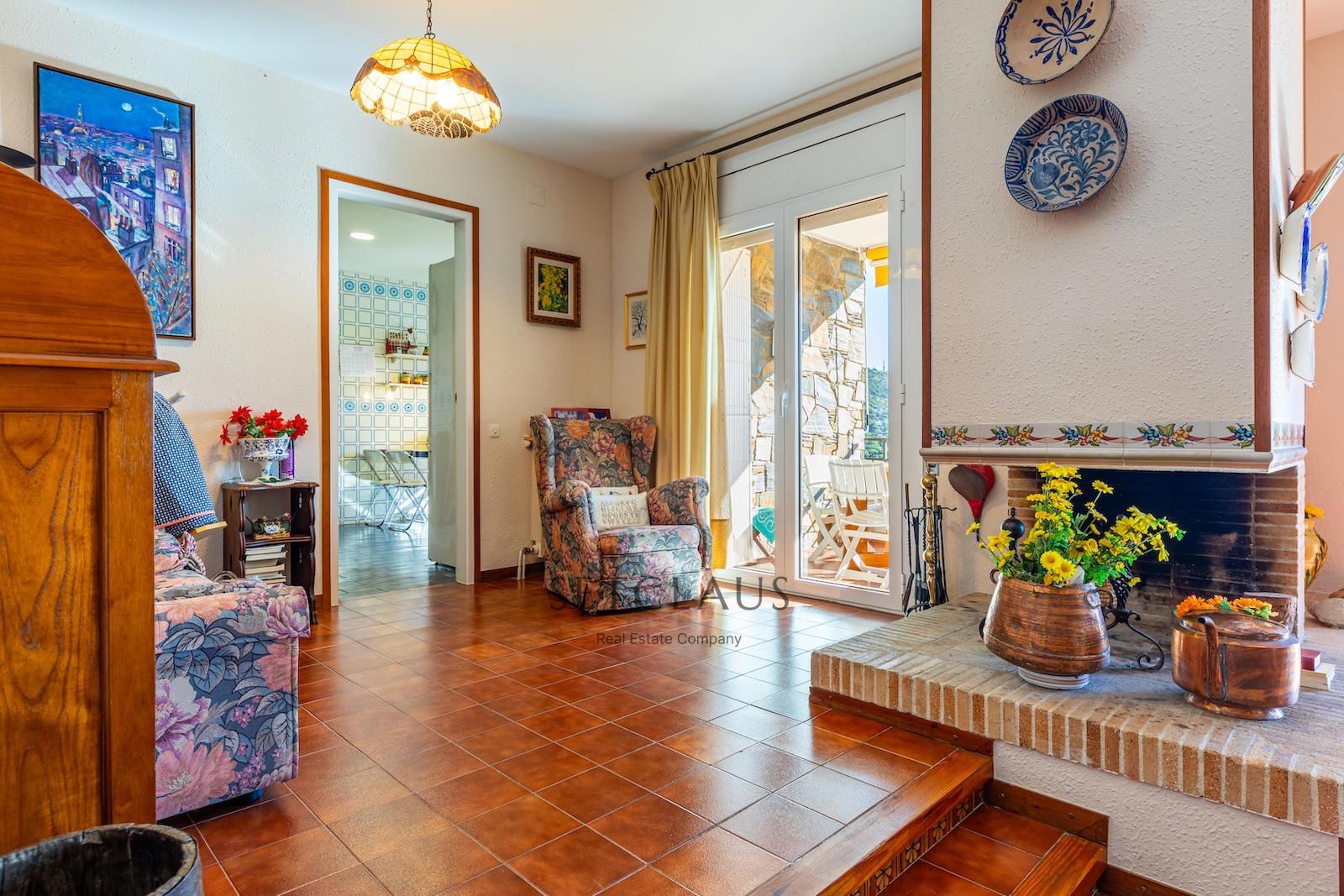 Comprar Chalet independiente en Cabrils con vistas panorámicas al mar y al pueblo foto 22