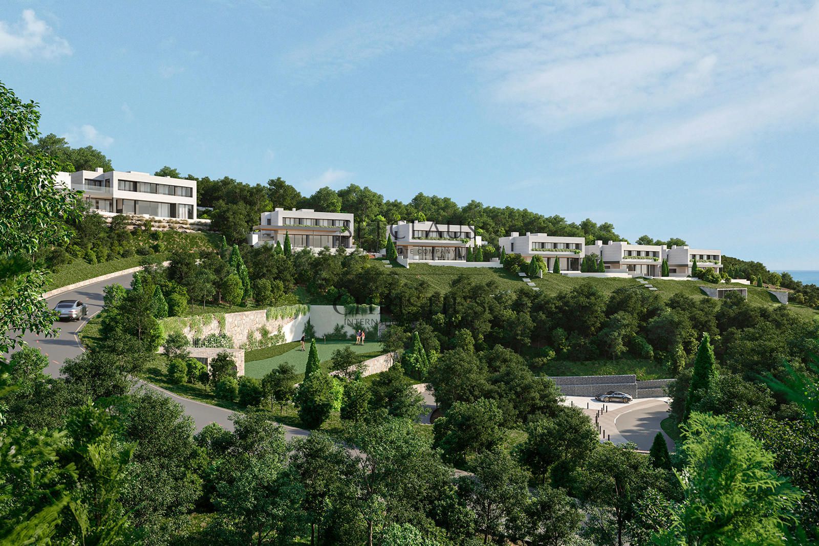 Comprar Villa privada de obra nueva con vistas al mar foto 2