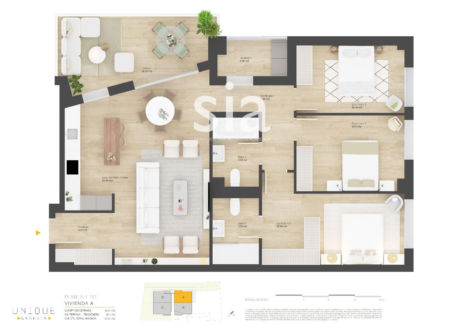 Piso en venta Vitoria-Gasteiz, Álava. Ref: 2473. Sia Servicios inmobiliarios Alaveses