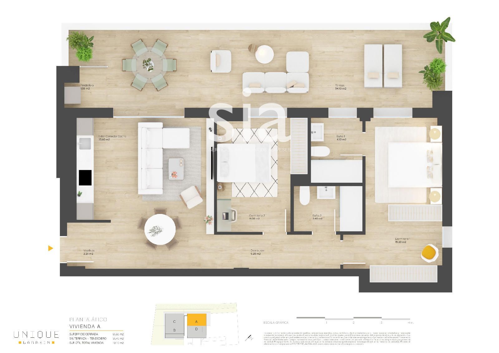 Ático en venta Vitoria-Gasteiz, Álava. Ref: 2478. Sia Servicios inmobiliarios Alaveses