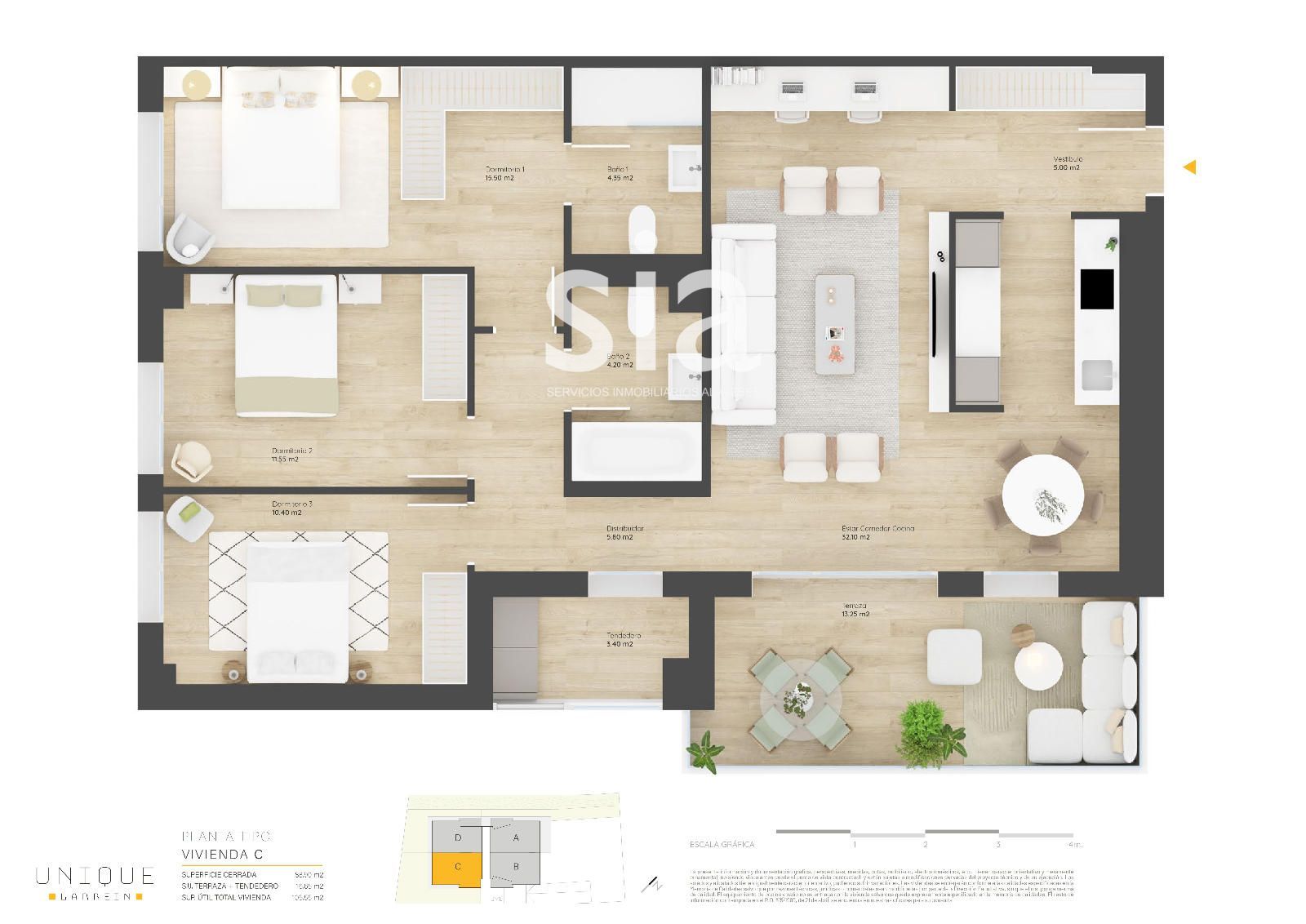 Piso en venta Vitoria-Gasteiz, Álava. Ref: 2483. Sia Servicios inmobiliarios Alaveses