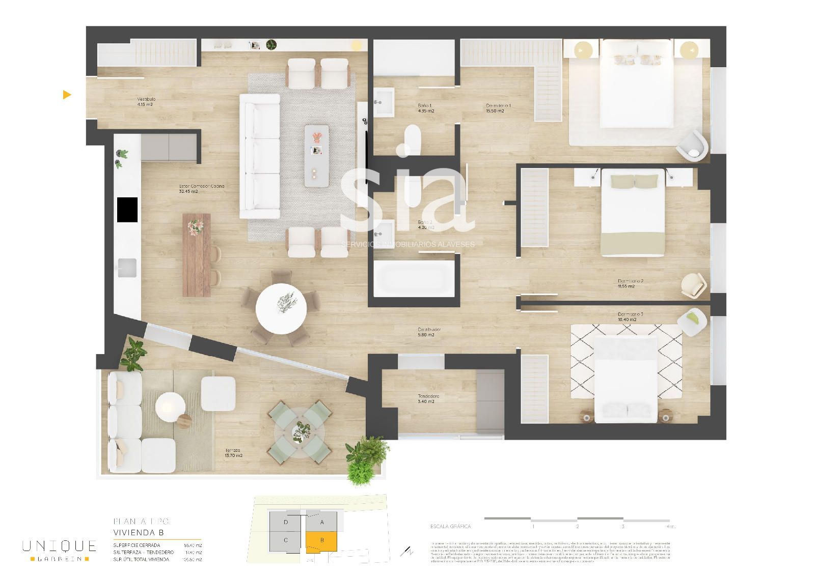 Piso en venta Vitoria-Gasteiz, Álava. Ref: 2484. Sia Servicios inmobiliarios Alaveses