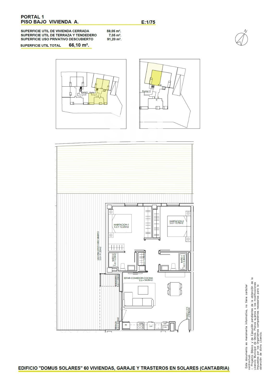 Piso en venta Solares, Cantabria. Ref: 2518. Sia Servicios inmobiliarios Alaveses