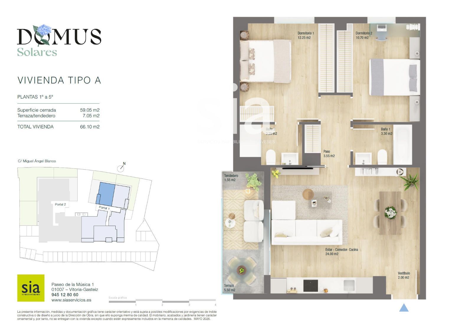 Piso en venta Solares, Cantabria. Ref: 2528. Sia Servicios inmobiliarios Alaveses