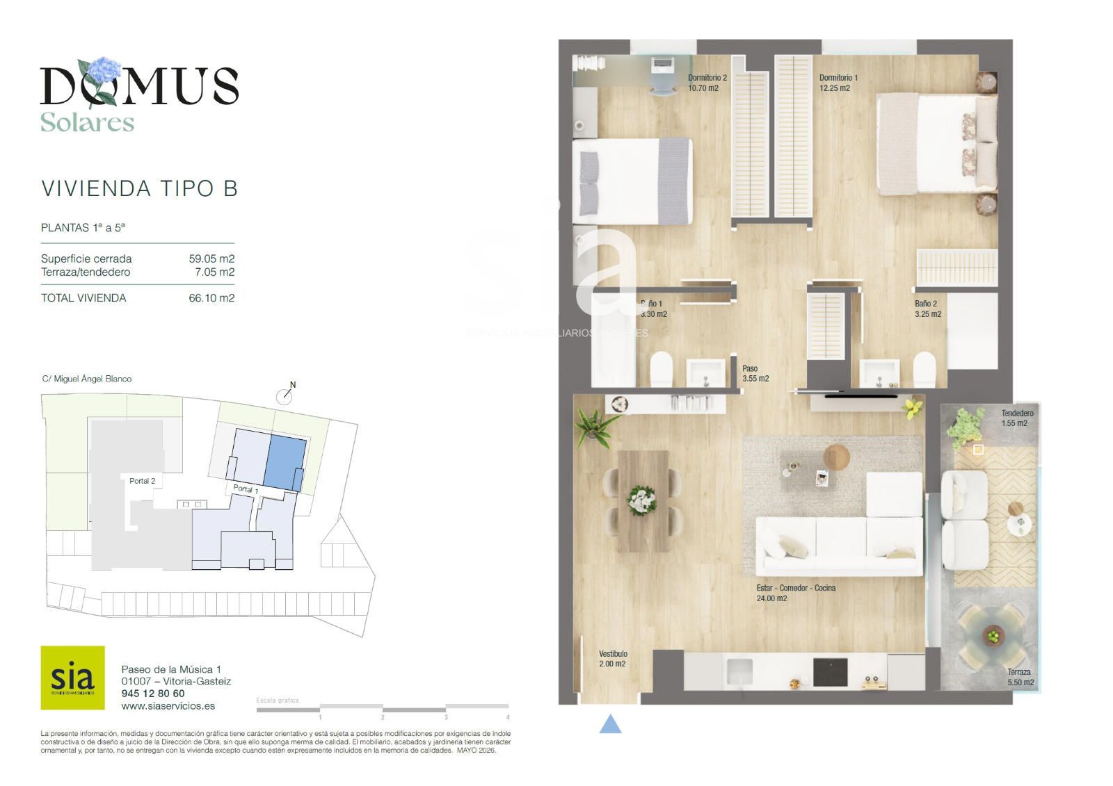 Piso en venta Solares, Cantabria. Ref: 2534. Sia Servicios inmobiliarios Alaveses